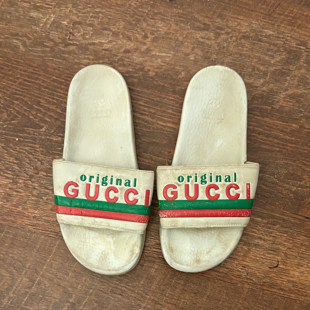 Gucci Kids Slide Sandals